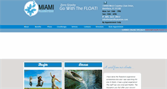 Desktop Screenshot of miamifloatation.com